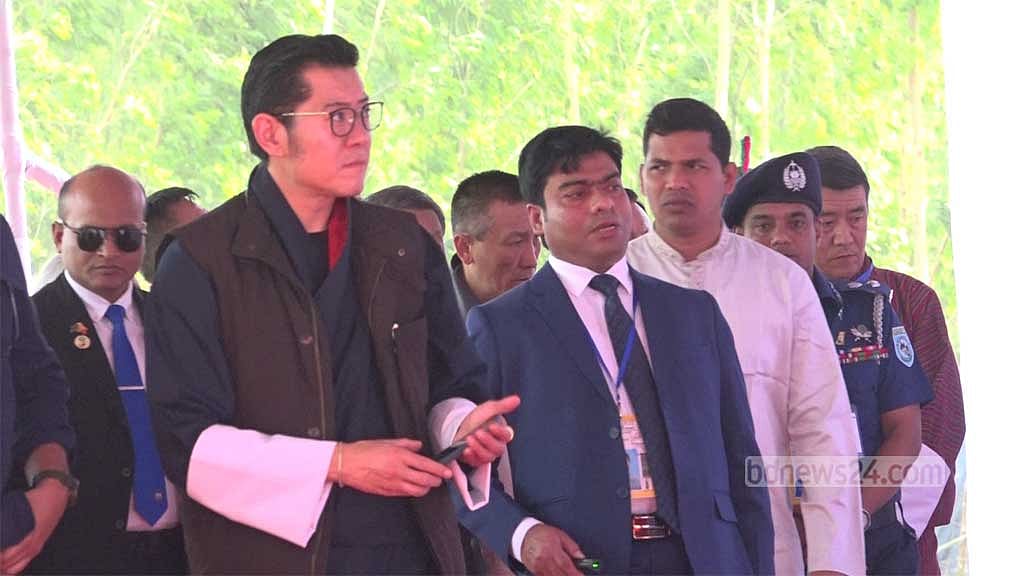 ‘কুড়িগ্রামের অর্থনৈতিক অঞ্চল দেখে খুশি ভুটানের রাজা’