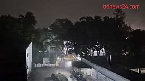 মধ্যরাতে শিলাবৃষ্টি, বাতাসের গতি ছিল ঘণ্টায় ৯২ কিলোমিটার