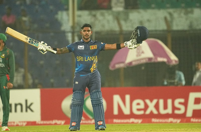 নিসাঙ্কা-আসালাঙ্কার ব্যাটে সমতা ফেরাল শ্রীলঙ্কা