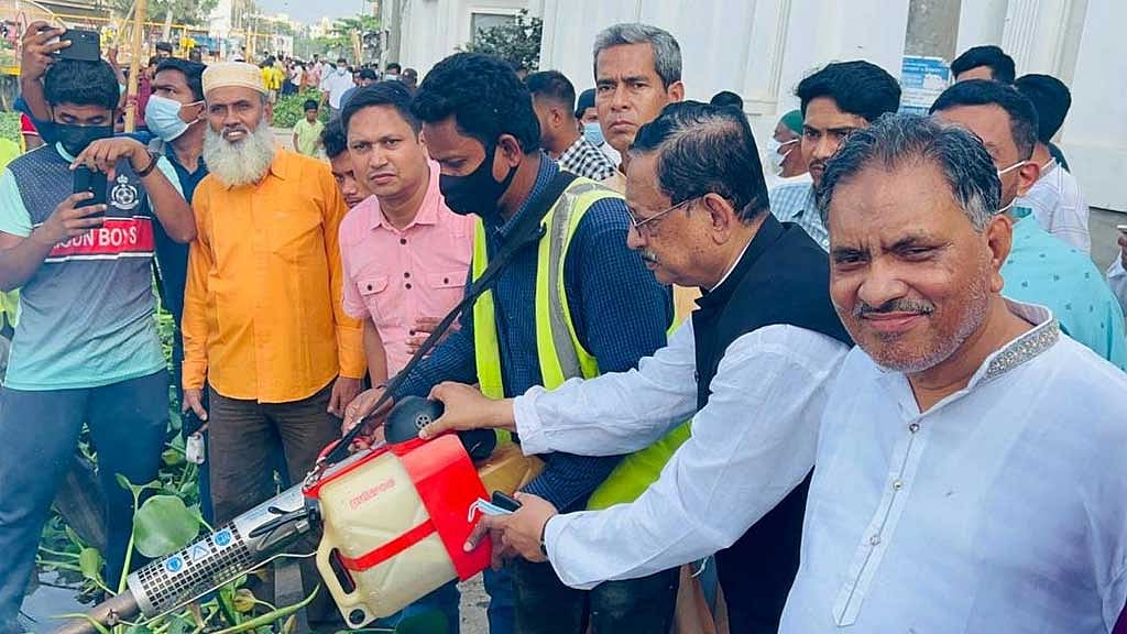 মশা নিয়ন্ত্রণে গবেষণাগার চালুর ঘোষণা মেয়র রেজাউলের