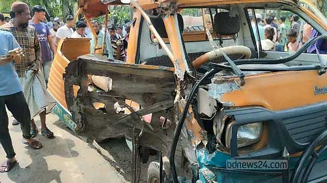 সিলেটে পিক আপ-লেগুনার সংঘর্ষে প্রাণ গেল ৬ জনের