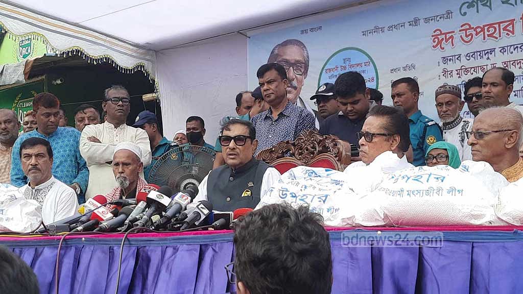 মেট্রোরেলে ভ্যাট কে দিল, ‘জানেন না’ ওবায়দুল কাদের