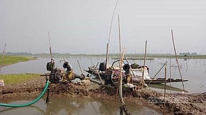 হাওরে আইন ভেঙে মাছ আহরণ, নীরব কর্তৃপক্ষ