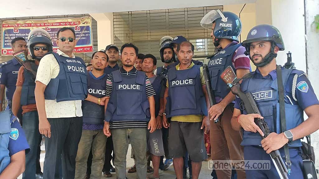 ‘কেএনএফ সন্দেহে’ গ্রেপ্তার আরও সাতজন কারাগারে