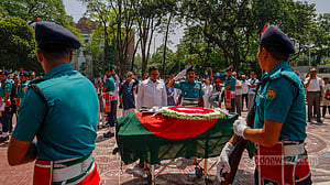 শিব নারায়ণ দাশকে শেষ শ্রদ্ধা