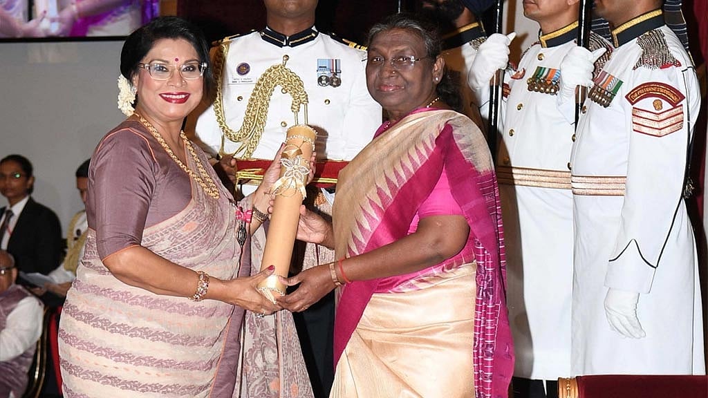‘পদ্মশ্রী’ পদক নিলেন রেজওয়ানা চৌধুরী বন্যা