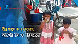 তীব্র গরমে কদর বেড়েছে আখের রস ও শরবতের