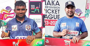 ছয় ছক্কায় হাবিবুরের সেঞ্চুরি, পারটেক্সের নায়ক তানবীর
