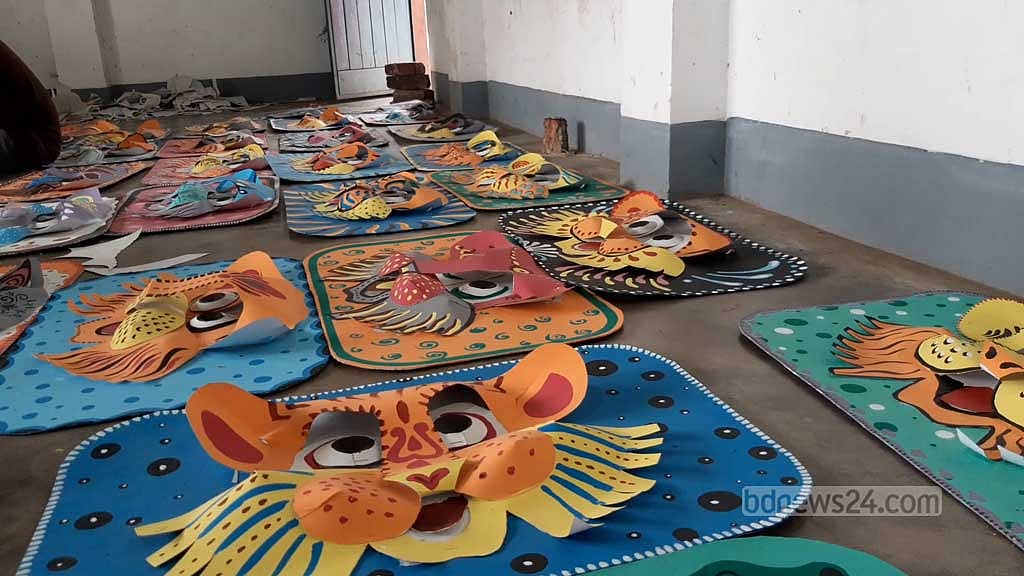 বৈশাখের রঙে সাজছে নেত্রকোণা
