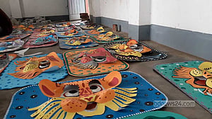 বৈশাখের রঙে সাজছে নেত্রকোণা