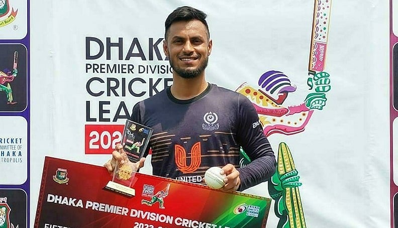 বিধ্বংসী বোলিংয়ে আবু হায়দারের ৭ উইকেট, প্রতিপক্ষ শেষ ৪০ রানেই