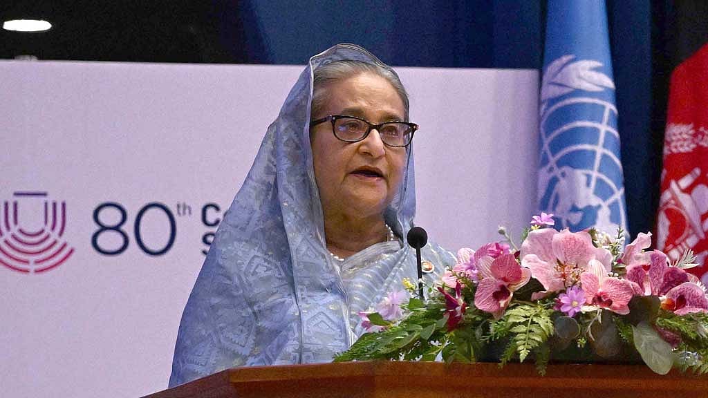 যুদ্ধকে ‘না’ বলুন: শেখ হাসিনা