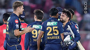 শেষ বলে রাশিদের চারে গুজরাটের রোমাঞ্চকর জয়