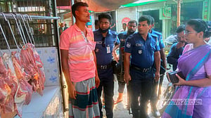টাঙ্গাইলে পচা মাংস বিক্রি করায় ব্যবসায়ীকে জরিমানা
