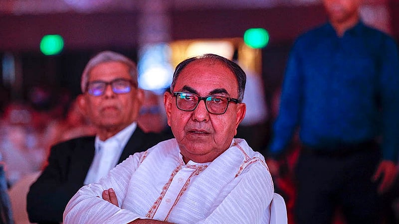 বিডিনিউজ টোয়েন্টিফোর ডটকমের ১৯ বছর পূর্তির অনুষ্ঠানে বিএনপির স্থায়ী কমিটির সদস্য মির্জা আব্বাস।