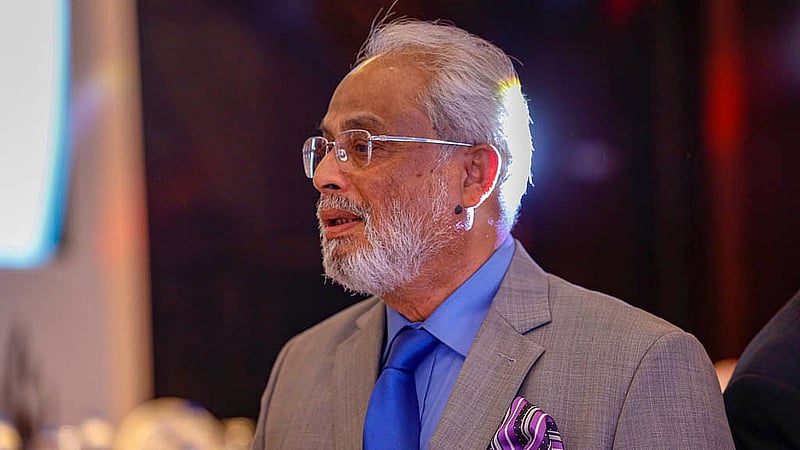 বিডিনিউজ টোয়েন্টিফোর ডটকমের ১৯ বছর পূর্তির অনুষ্ঠানে জাতীয় পার্টির চেয়ারম্যান জিএম কাদের।