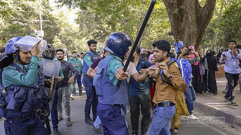 ৬ মাসে ১৪০টি আন্দোলন মোকাবিলা করেছে অন্তর্বর্তী সরকার