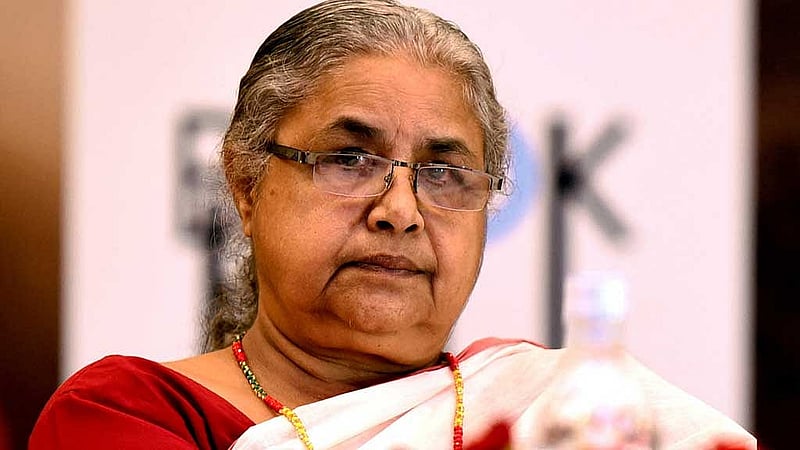 নেপালের সাবেক প্রধান বিচারপতি সুশীলা কার্কিকে অন্তর্বর্তী প্রধানমন্ত্রী করার দাবি জানিয়েছেন আন্দোলনকারীরা। ছবি: রয়টার্স 