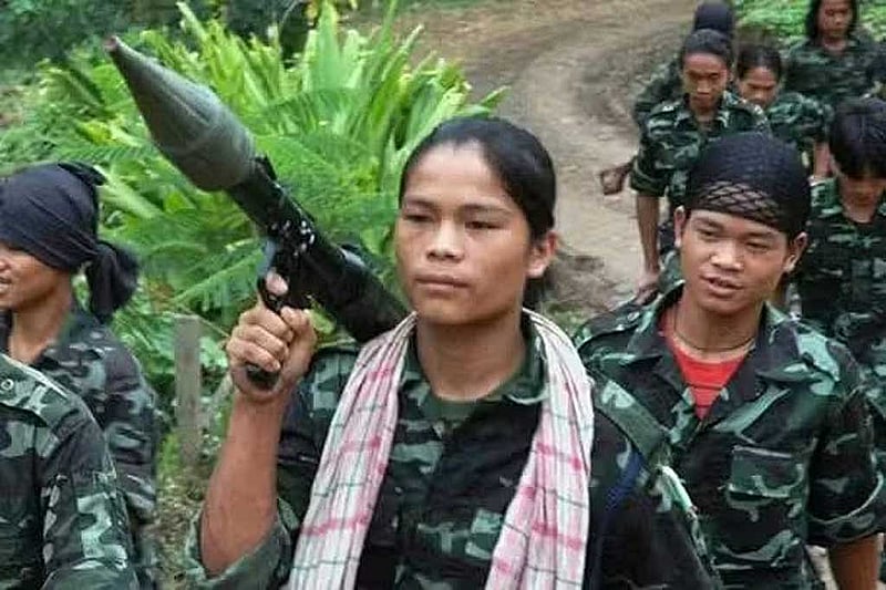 মনিপুরের কুকি যোদ্ধারা