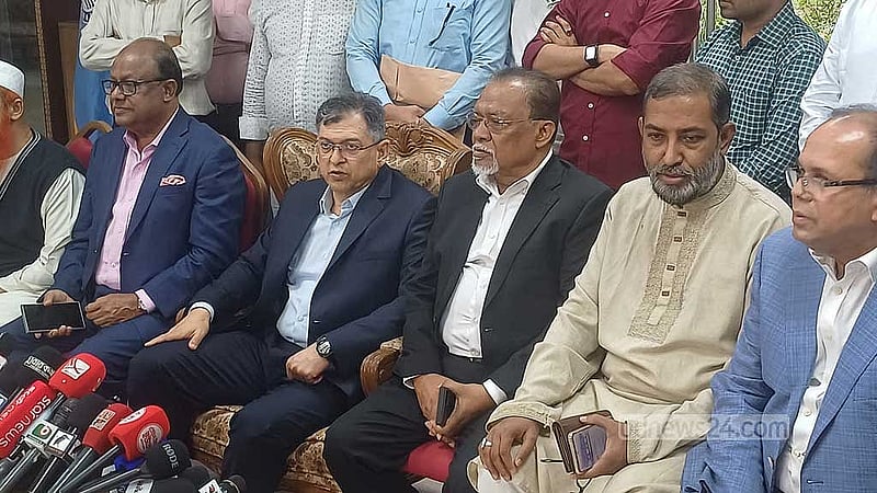 বিএনপির স্থায়ী কমিটির সদস্য সালাহউদ্দিন আহমদ।