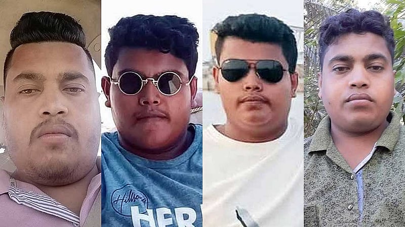 রাশেদ, সিরাজ, শহিদ ও সাহেদ