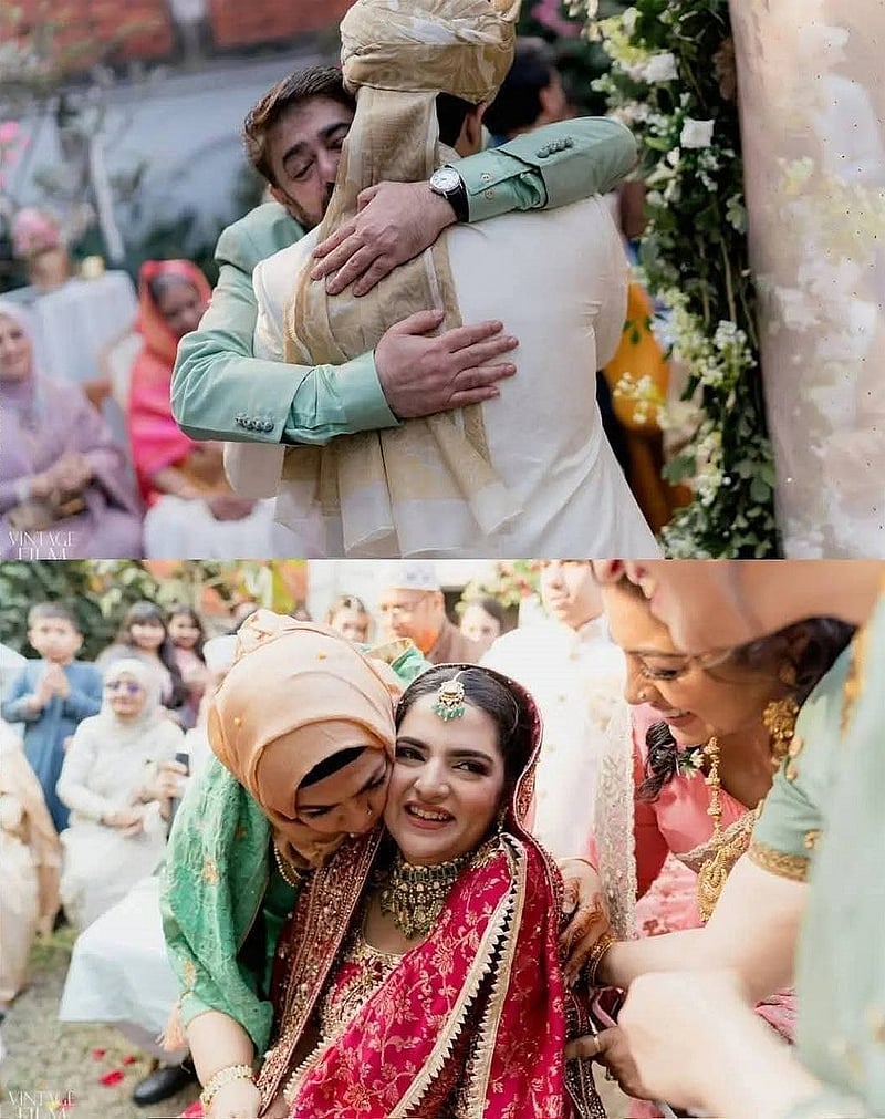 শাবনাজ ও নাঈমের মেয়ে মাহদিয়াহ নাঈম মুরাদের সঙ্গে অস্ট্রেলিয়া প্রবাসী ইহসান মনসুর চৌধুরীর বিয়ে হয়েছে গত ২৪ ডিসেম্বর। ছবি নাঈমের ফেইসবুক পোস্ট থেকে। 