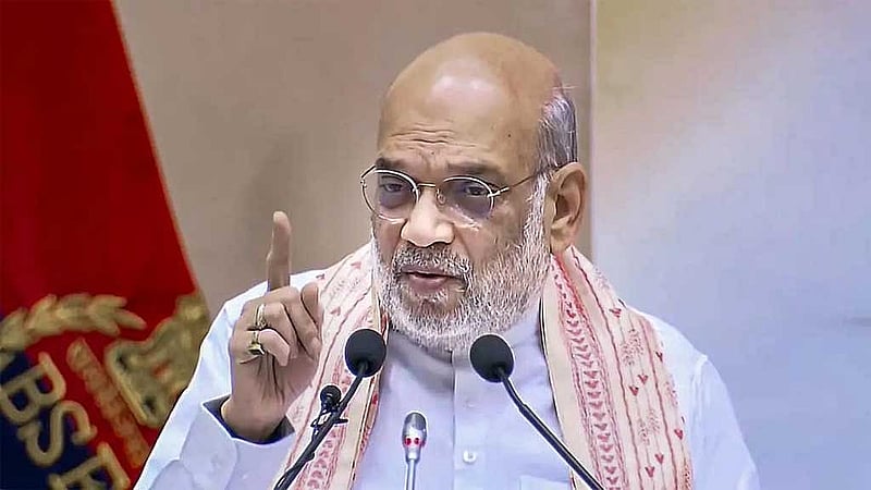 অমিত শাহ। ছবি: পিটিআই