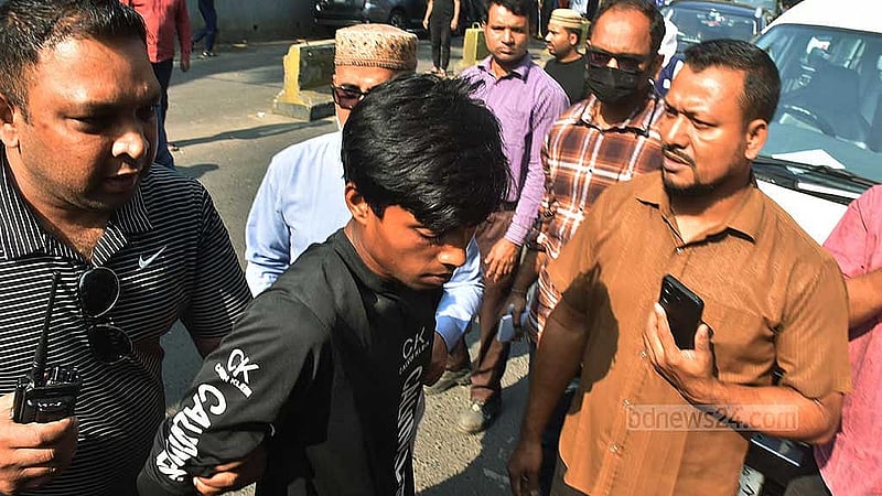 বাড়িটি থেকে আরেকজনকে আটক করা হয়। 