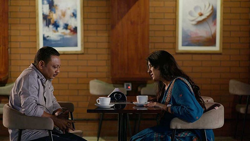 ‘গহীন অতল’ ওয়েব ফিল্মের দৃশ্য। ছবি: নির্মাতার সৌজন্যে। 