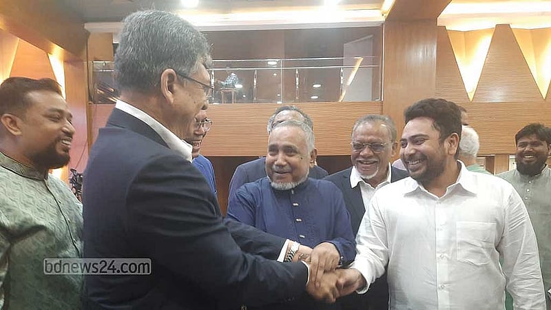 জাতীয় ঐকমত্যের বৈঠকে বিএনপি, জামায়াত ও এনসিপির তিন পরিচিত মুখ। ফাইল ছবি