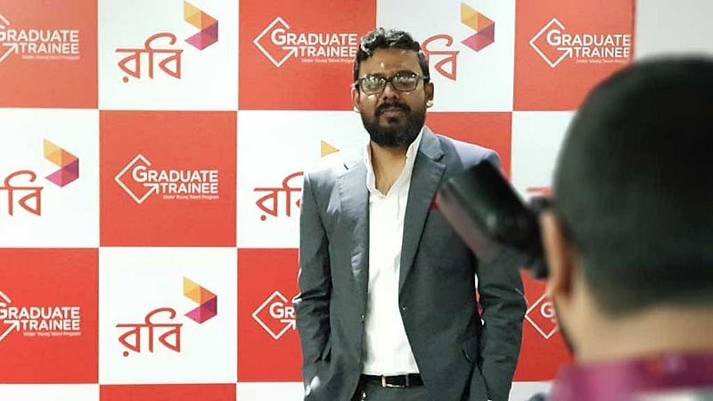 রবির প্রধান মানবসম্পদ কর্মকর্তা মোহাম্মদ মারুফউল আলম চৌধুরী।