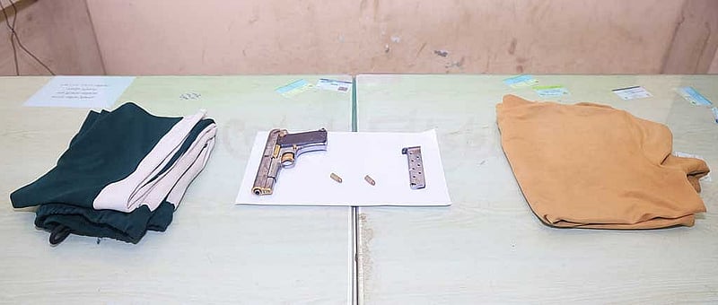 উদ্ধার করা অস্ত্র ও গুলি