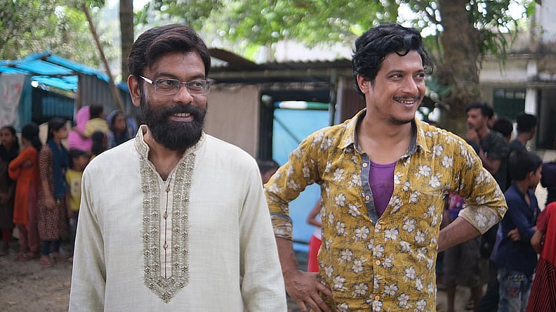 ‘মাস্টার’ সিনেমার দৃশ্য। ছবি: নির্মাতার সৌজন্যে। 