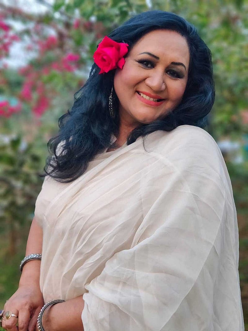সংগীতশিল্পী ফাহমিদা নবী। ছবি: মাছরাঙা টেলিভিশনের সৌজন্যে।