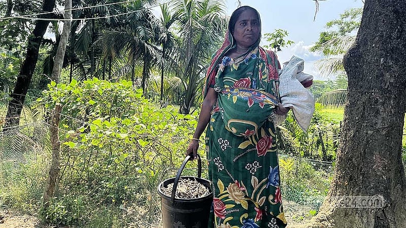 মাঠের কৃষি থেকে ঘরের কাজ, সবাই সামলাতে হয় নারীদের।