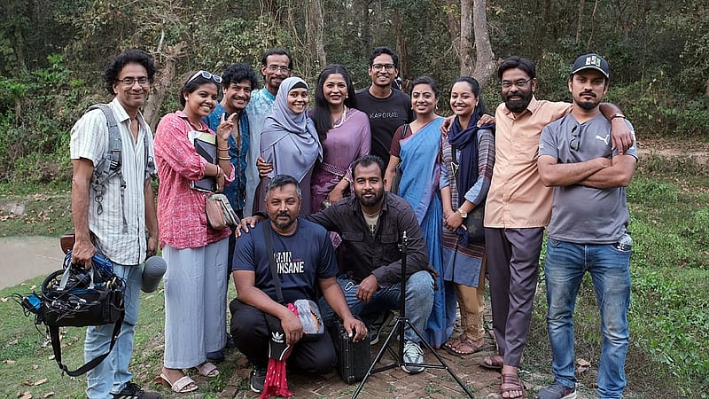‘মাস্টার’ সিনেমার দৃশ্য। ছবি: নির্মাতার সৌজন্যে।  