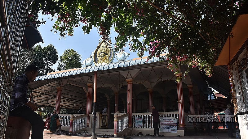 মেধস আশ্রমের দশভূজা মন্দির।