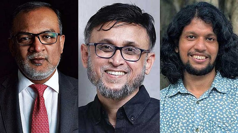 শেখ বশির উদ্দিন, মোস্তফা সরয়ার ফারুকী, মো. মাহফুজ আলম।