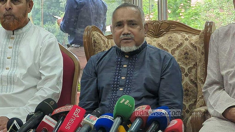 জামায়াতে ইসলামীর নায়েবে আমির সৈয়দ আব্দুল্লাহ মোহাম্মদ তাহের।
