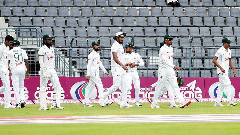 সিলেটে হতাশ করেছে বাংলাদেশ। ছবি: বিসিবি।
