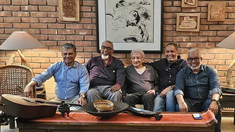 রেনেসাঁ ব্যান্ডের সদস্যরা। ছবি: রেনেসাঁ ব্যান্ডের ফেইসবুক থেকে নেওয়া।  