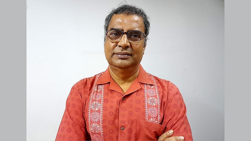 শহীদ আজিজুরের ছেলে আমিনুর রহমান বাচ্চু।