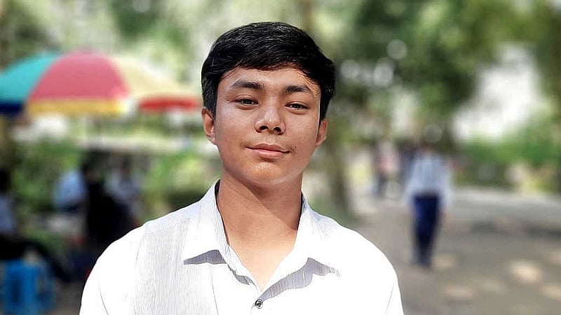 পালি বিভাগের শিক্ষার্থী ক্যাচিংহ্লা মারমা।