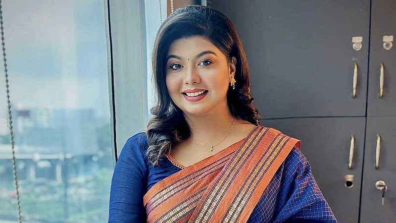 সংগীতশিল্পী ইয়াসমিন লাবণ্য। ছবি: ইয়াসমিন লাবণ্যের ফেইসবুক থেকে নেওয়া।