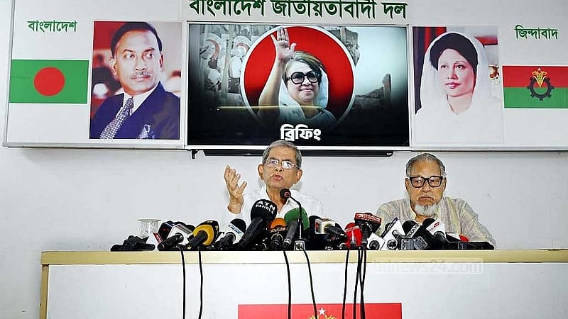 নির্বাচন প্রশ্নে জামায়াতের আমিরের বক্তব্যের জবাবে ফখরুল বলেছেন, জনগণ নির্বাচনেই চায়। যারা জিততে পারবে না, তারা অন্য কথা বলে।