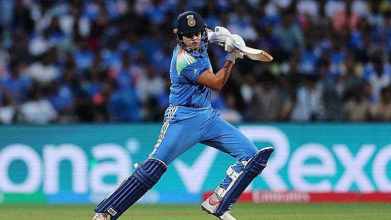 ক্যারিয়ার সেরা ব্যাটিংয়ে রেকর্ডও গড়েছেন শেফালি ভার্মা। ছবি: রয়টার্স