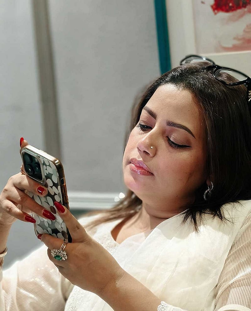 দিলশাদ নাহার কনা। ছবি: কনার ফেইসবুক থেকে নেওয়া। 
