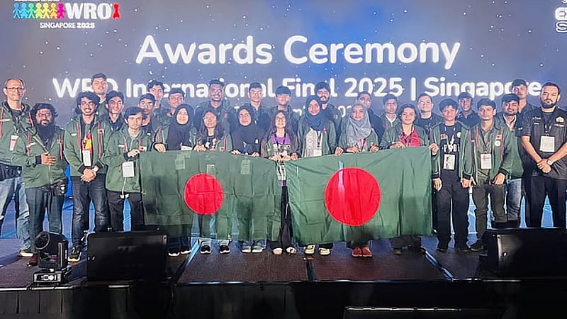 ফিউচার ইঞ্জিনিয়ার্স ক্যাটাগরিতে ষষ্ঠ স্থান অর্জন করেছে ‘টিম লেইজিগো’।