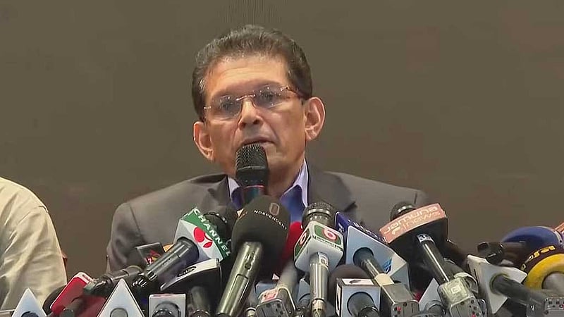 প্রধান উপদেষ্টার রোহিঙ্গা সমস্যা ও অগ্রাধিকারপ্রাপ্ত বিষয়াবলিসংক্রান্ত হাই রিপ্রেজেন্টেটিভ খলিলুর রহমান।