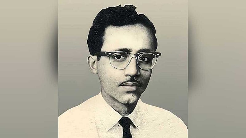 সাংবাদিক সিরাজুদ্দীন হোসেন। ছবি: পারিবারিক অ্যালবাম থেকে